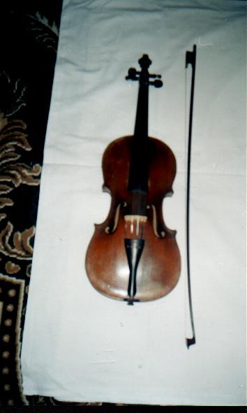 немецкая коллекционная скрипка. 1813 год.